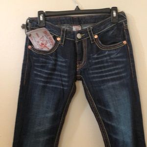 New True Religion Bootcut “Billy” Jeans